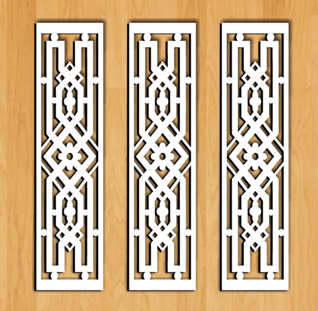 Design pattern screen panel