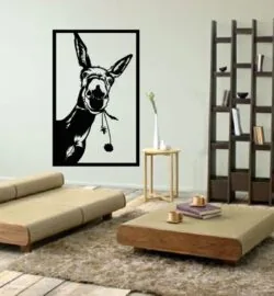 Donkey wall decor