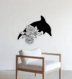 Floral dolphin