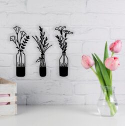 Flowers wall decor