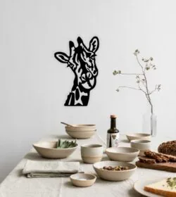 Giraffe wall decor