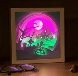 Halloween light box