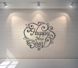 Happy New Year Lettering