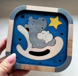 Hippo puzzle