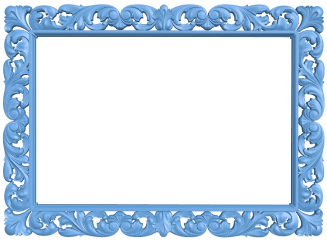 Horizontal pattern frame