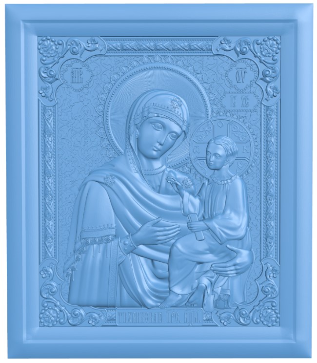 Icon of the Mother of God Tikhvin