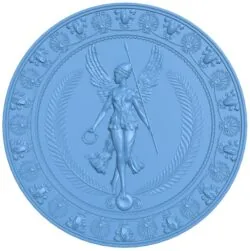 Medallion Athena