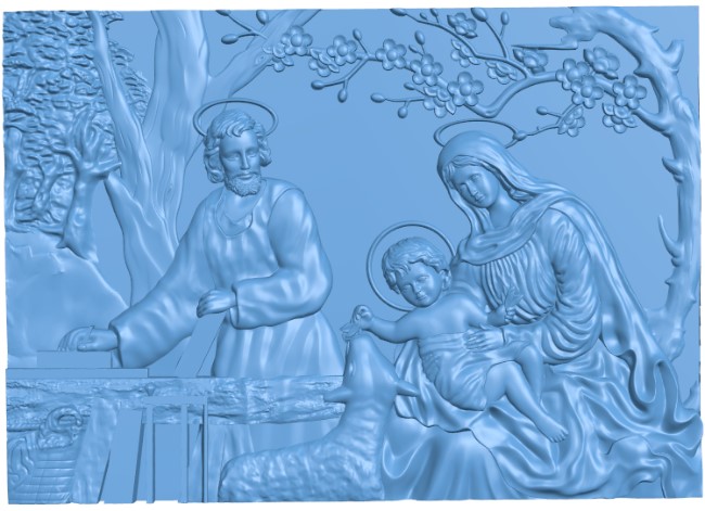 Mural Holy Family