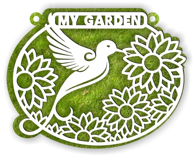 My garden sign