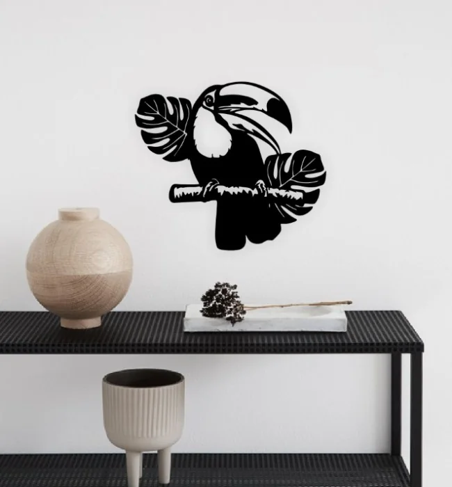 Pelican bird wall decor