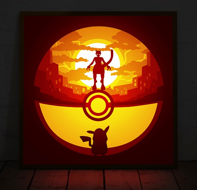 Pokemom light box