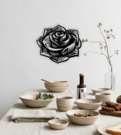 Rose wall decor