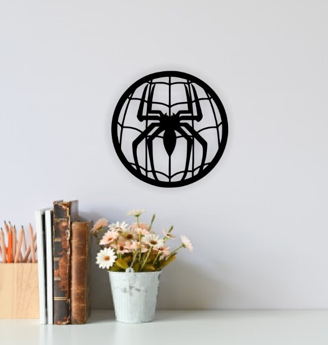 Spider wall decor