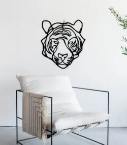 Tiger wall decor