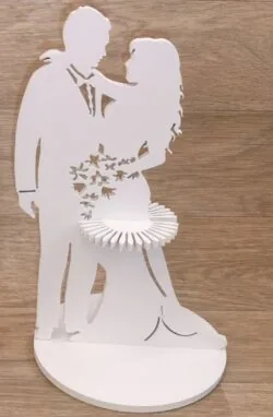 Wedding napkin holder