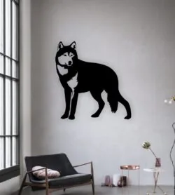 Wolf wall decor