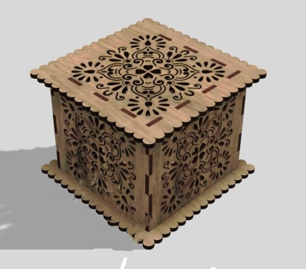 Wooden casket