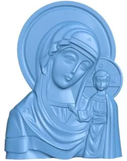 icon without salary Our Lady of Kazan