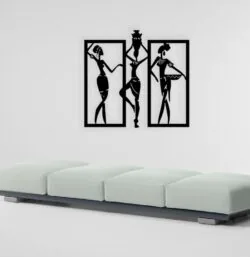 African women wall decor