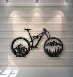 Bike wall decor