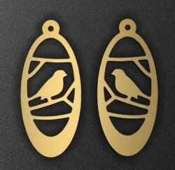 Bird earrings