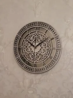 Carved Clock