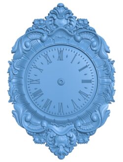 Clock symmetrical pattern