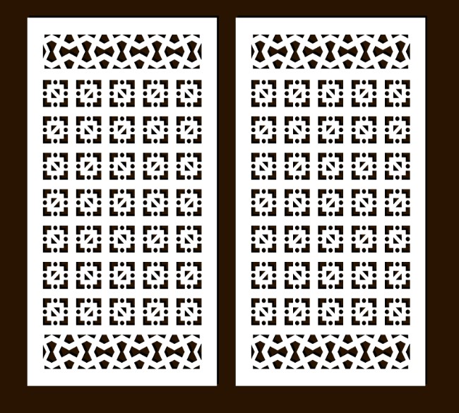 Design pattern panel screen