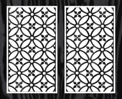 Design pattern panel screen