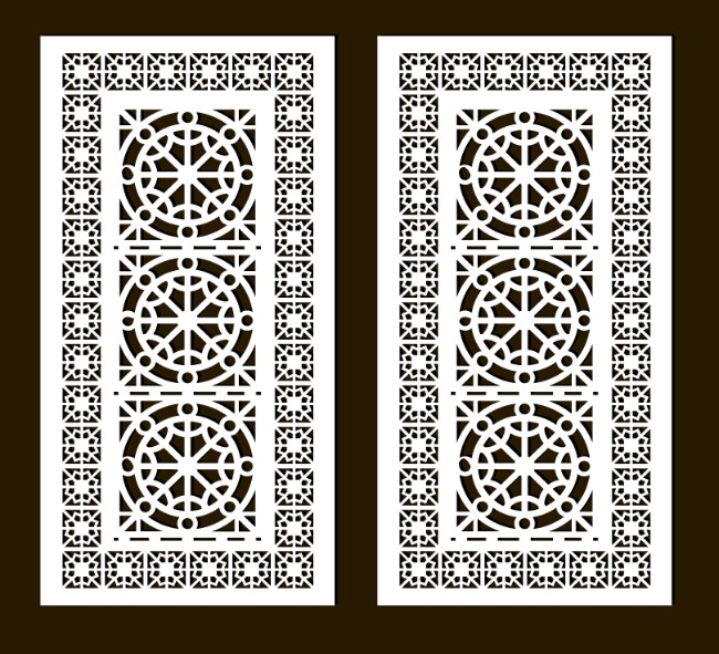 Design pattern panel screen