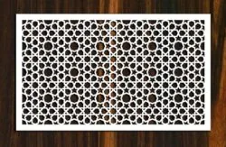 Design pattern screen panel