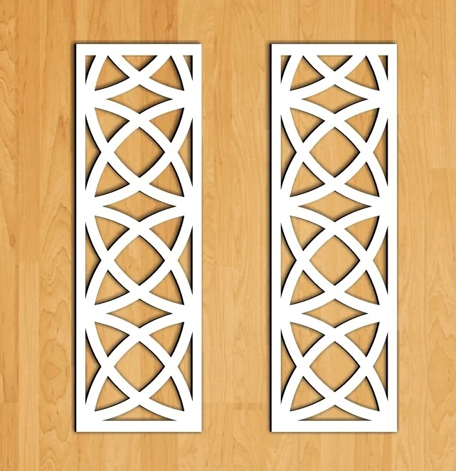 Design pattern screen panel