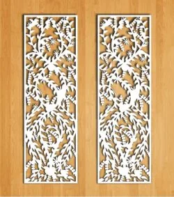 Design pattern screen panel