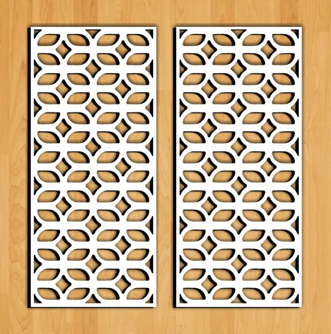 Design pattern screen panel