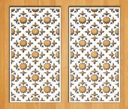 Design pattern screen panel