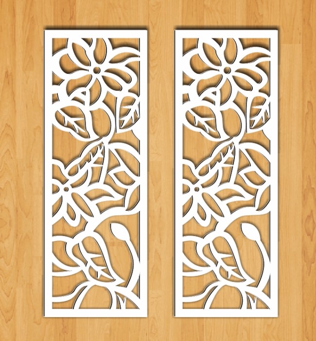 Design pattern screen panel