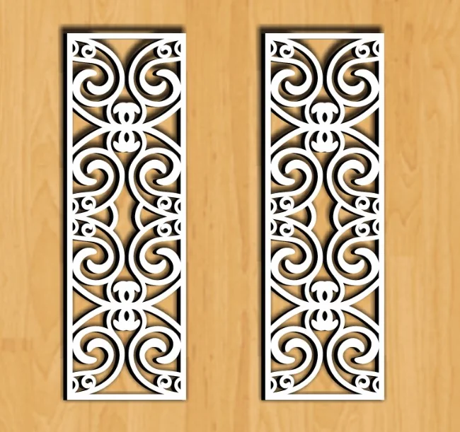 Design pattern screen panel