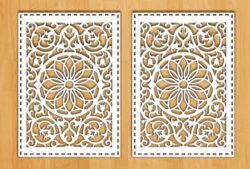 Design pattern screen panel