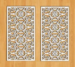 Design pattern screen panel