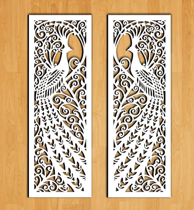 Design pattern screen panel