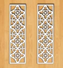 Design pattern screen panel