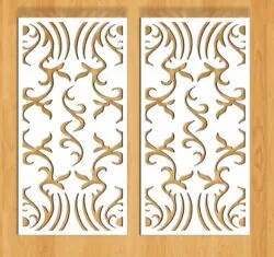 Design pattern screen panel