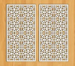 Design pattern screen panel