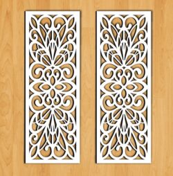 Design pattern screen panel