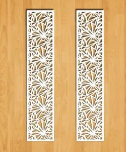 Design pattern screen panel