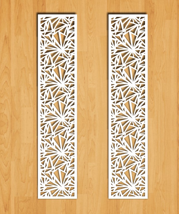 Design pattern screen panel