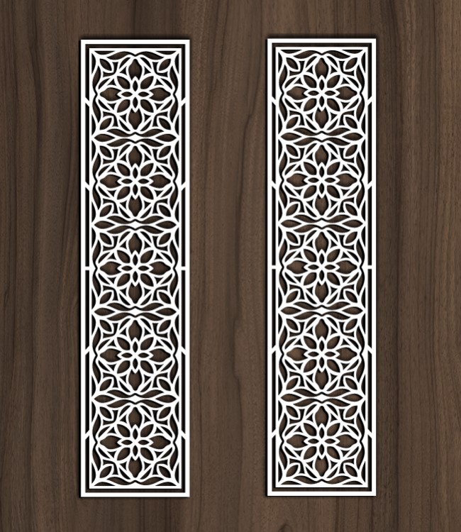 Design pattern screen panel