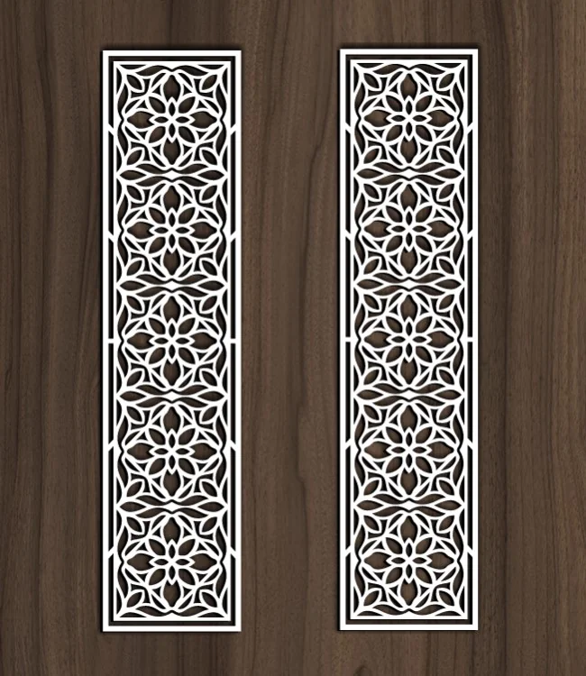 Design pattern screen panel