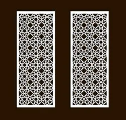 Design pattern screen panel