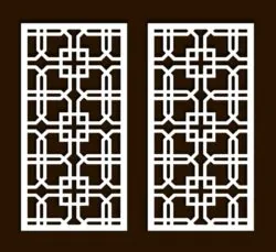 Design pattern screen panel